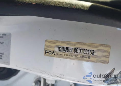 2016 Jeep Compass Latitude from USA, damaged, VIN 1C4NJDEB8GD759163